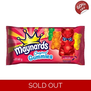 Maynards Original Gummies x 60g Bag